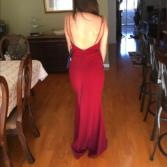 Red Prom Dress - Picture 1 of 7